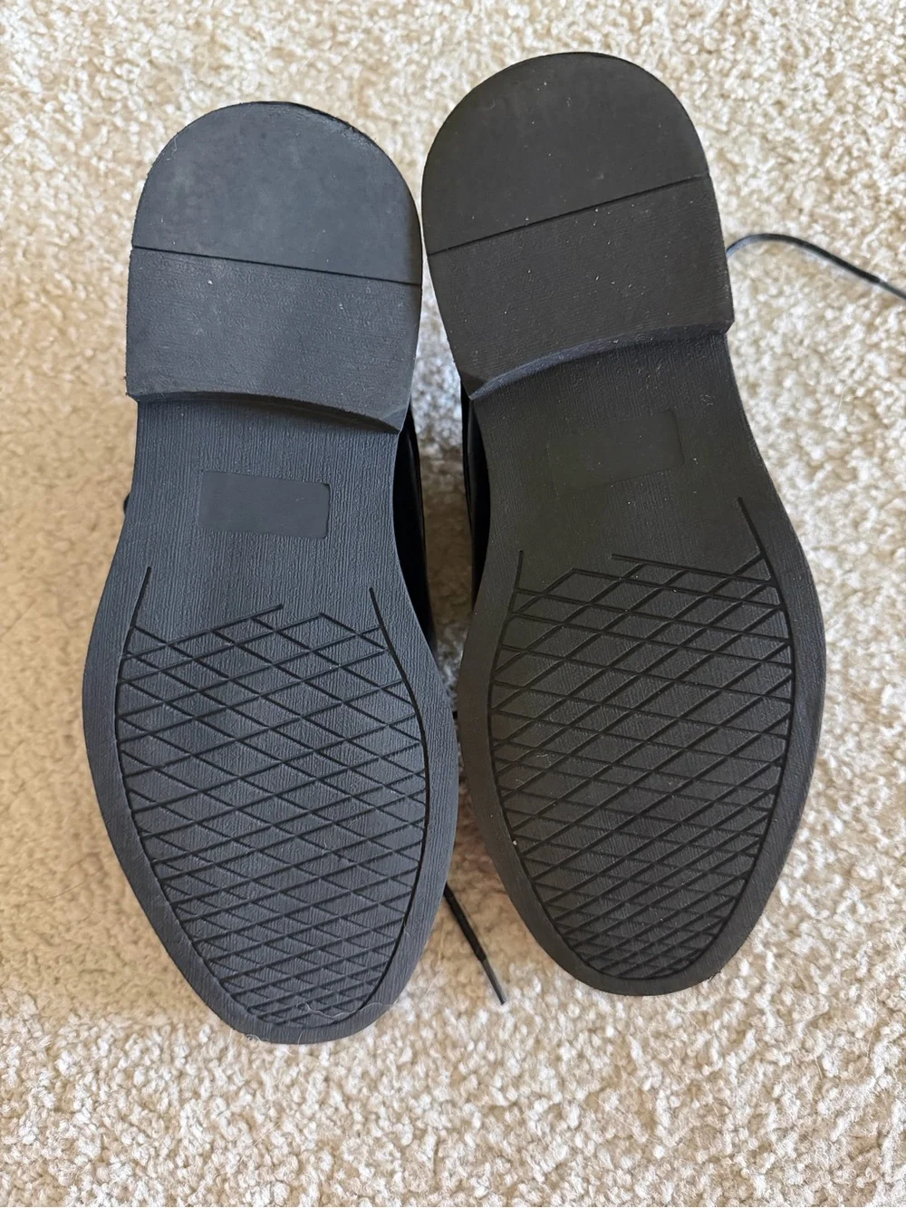 Boy’s Black Lace-Up Dress Shoes
